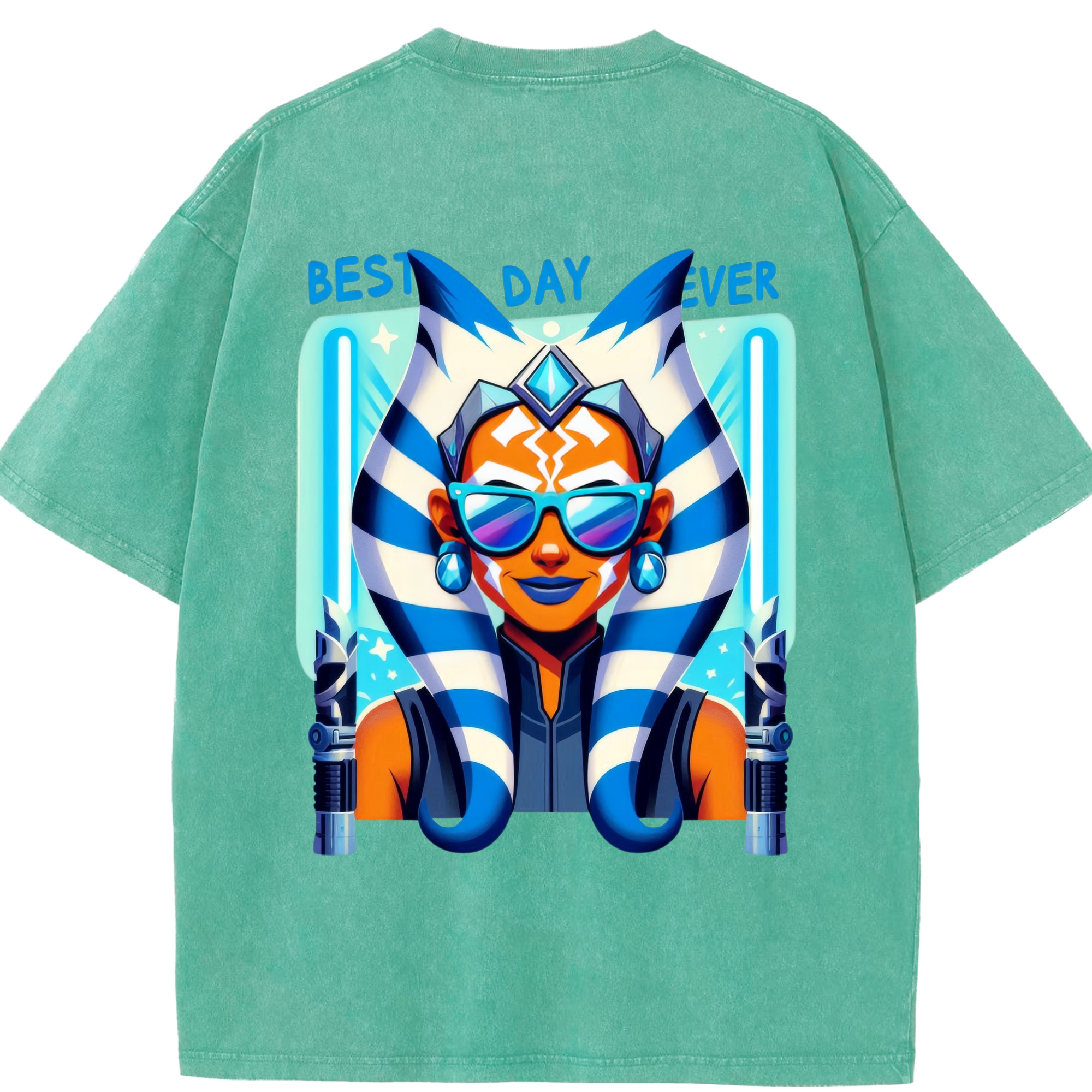（画像用） スター・ウォーズ Star Wars 綿100% ヴィンテージ風 半袖Tシャツ（背面プリント）